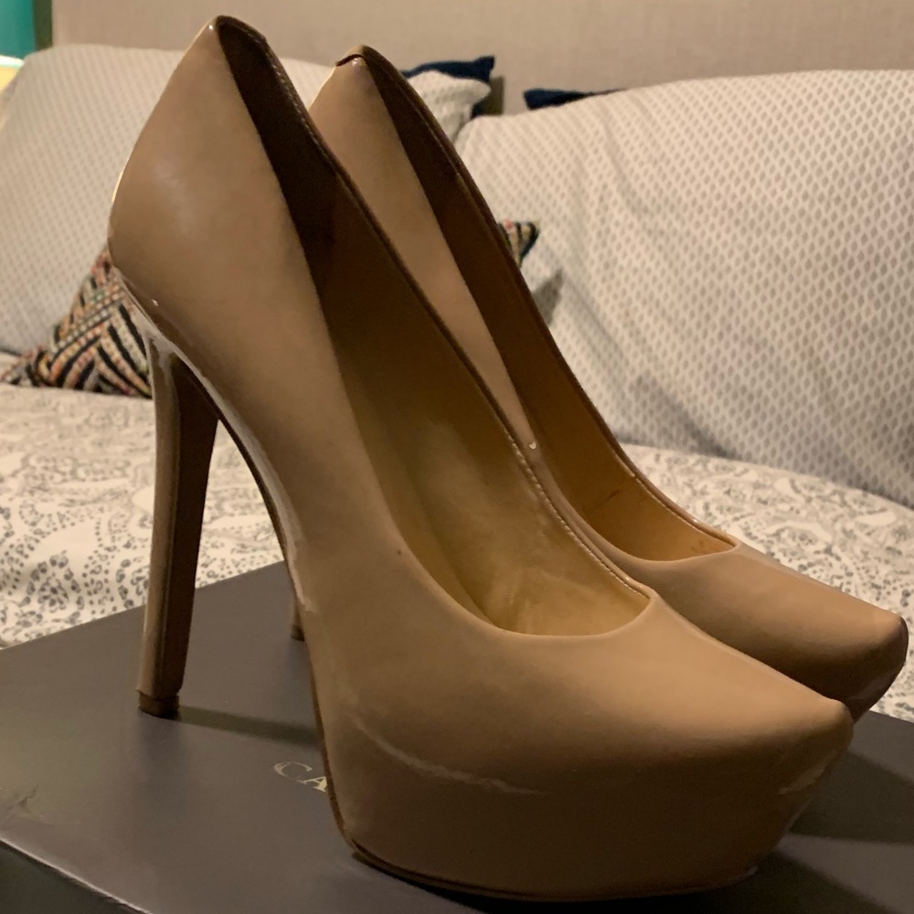 Jessica Simpson platform heels